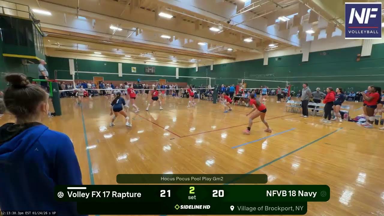 NFVB 18 Navy vs. Volley FX 17 Rapture (2026.01.24)