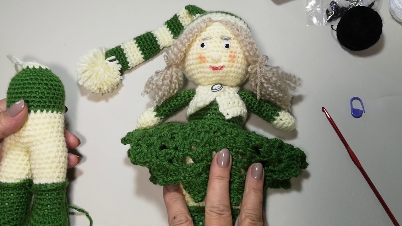 Parte 2.Crosetam PapusIca Elfita Eva