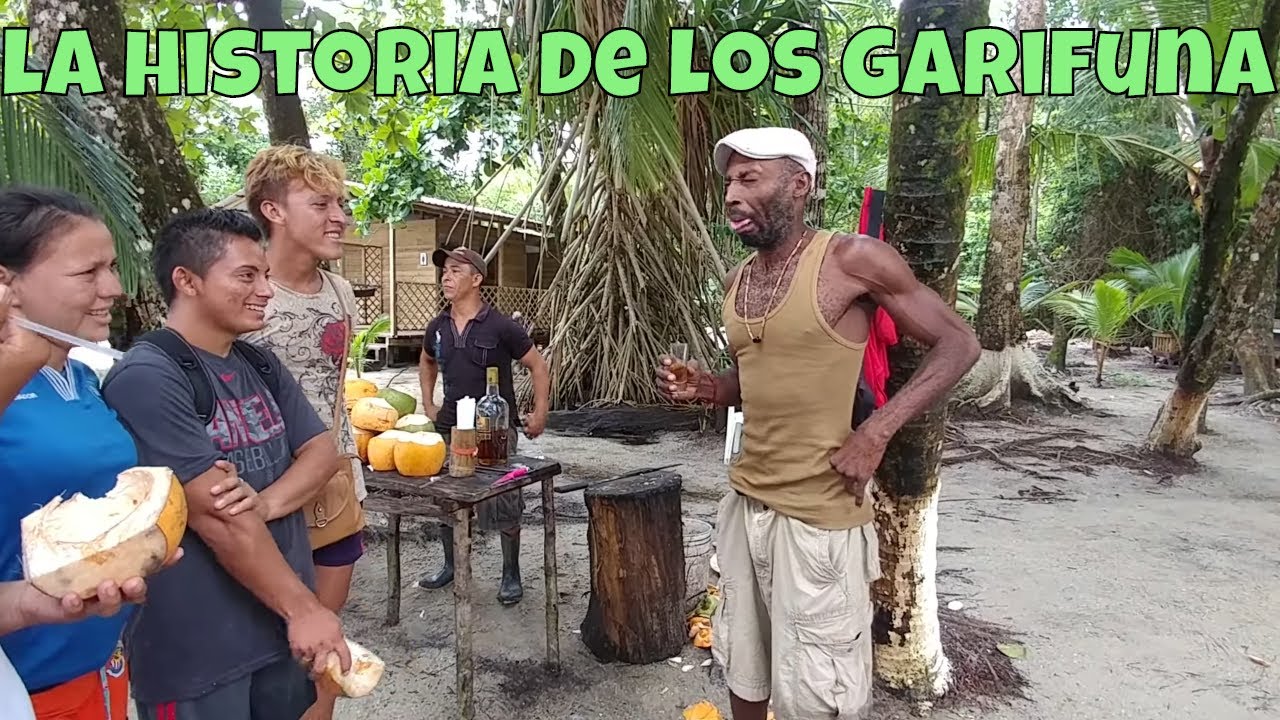Explorando Playa Blanca con el divertido Ronaldo un Garifuna. Livingston, Guatemala. Parte 28