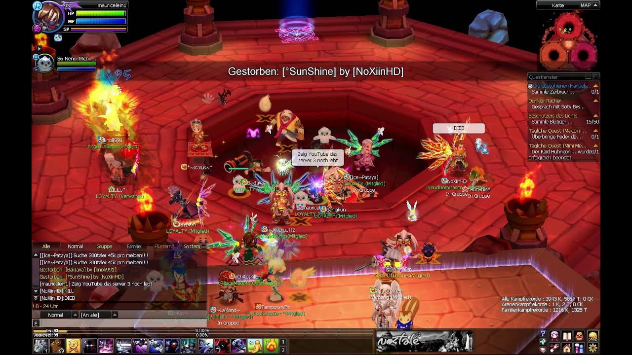 Let's Play NosTale  - Spa&szlig; in der Arena Server 3 :D