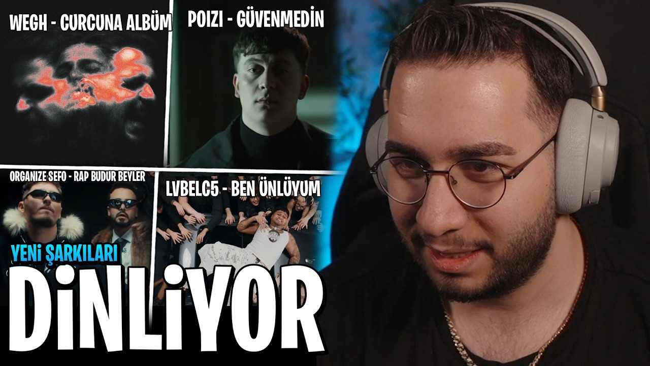 ERAY - WEGH CURCUNA ALBÜM VE YENİ ŞARKILARI DİNLİYOR (LVBELC5,ORGANIZE SEFO,POIZI,ŞEHİNŞAH)