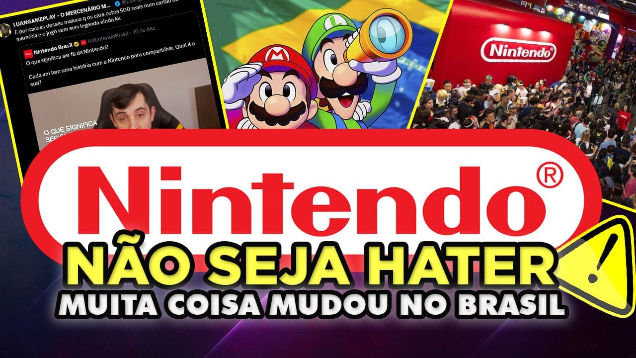 N&atilde;o Seja HATER da Nintendo (e dos Nintendistas) SE ATUALIZE!🔥👺