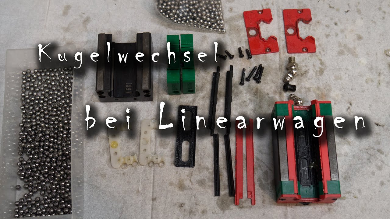 Kugelwechsel bei Linearwagen