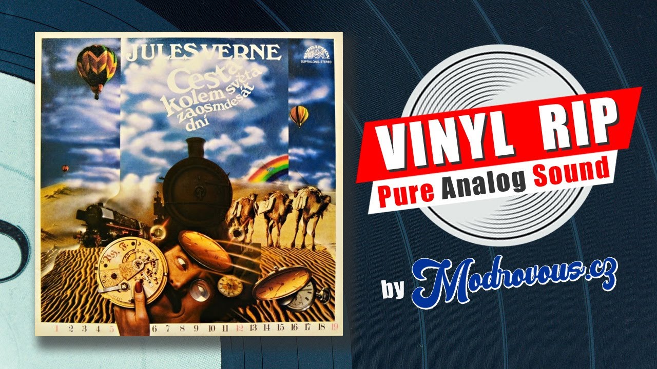 Jules Verne - Cesta Kolem Světa Za Osmdesát Dní (1988) Vinyl Rip 📀 [Full Album] by Modrovous.cz 💙