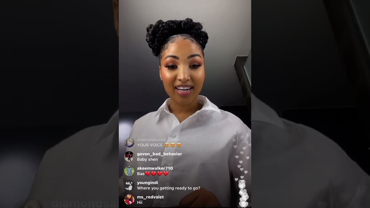 Shenseea talks about the making of her song “lick” ft Megan thee stallion on Instagram live