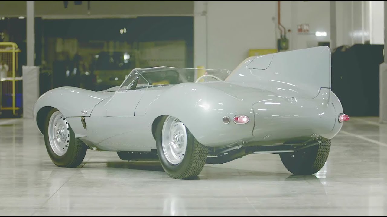 Legendary Race Car JAGUAR D-Type Restart Production - Classic Car Reborn - Broom Car