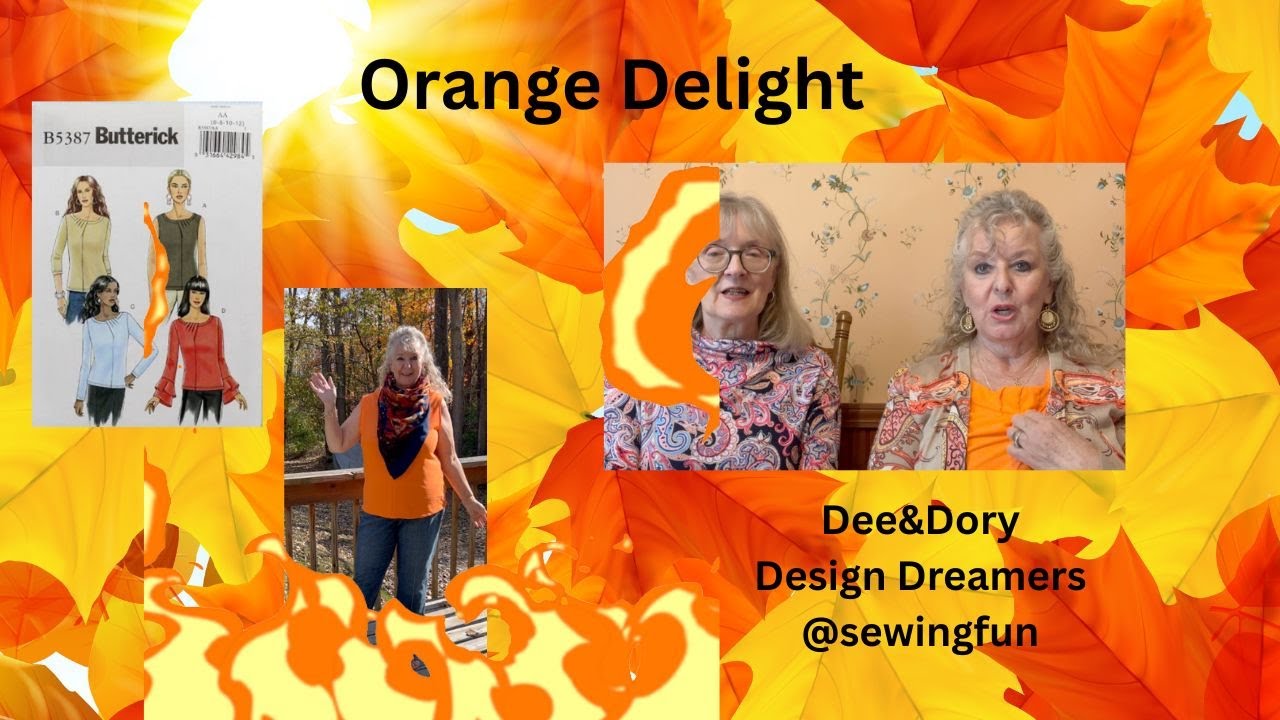 Обзор узора Orange Delight Butterick 5387, эпизоды 44–25