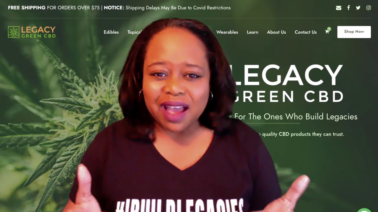 Register for Legacy Green CBD's Virtual Grand Opening