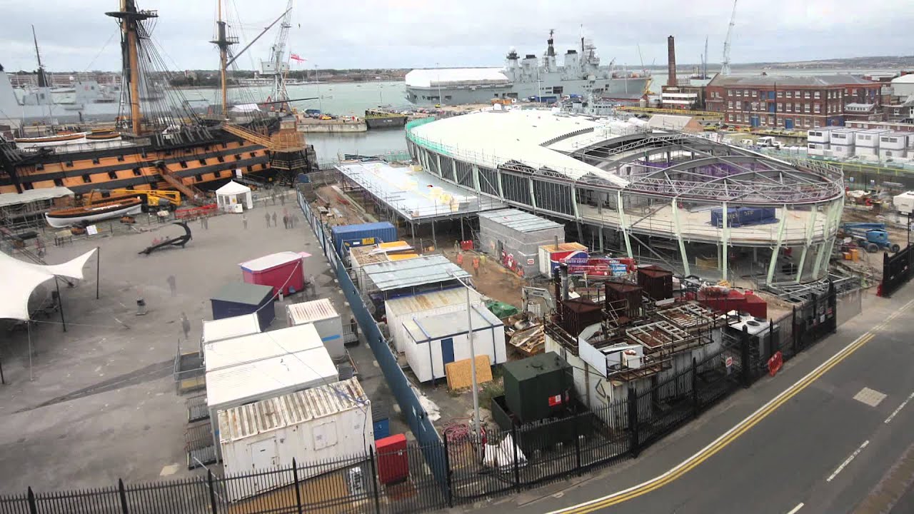 Mary Rose Museum Timelapse - Sept 2009 - June 2012