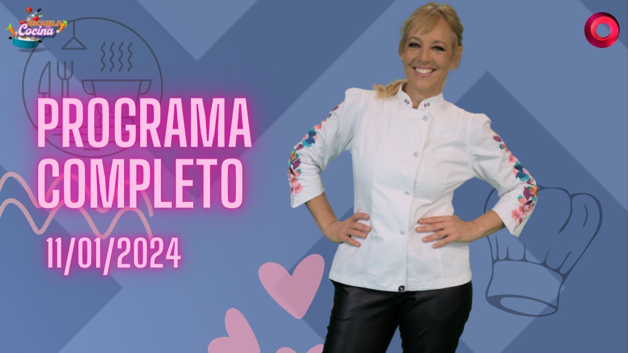 #EscuelaDeCocina: Fugazzeta rellena | Programa del 11 de enero de 2024