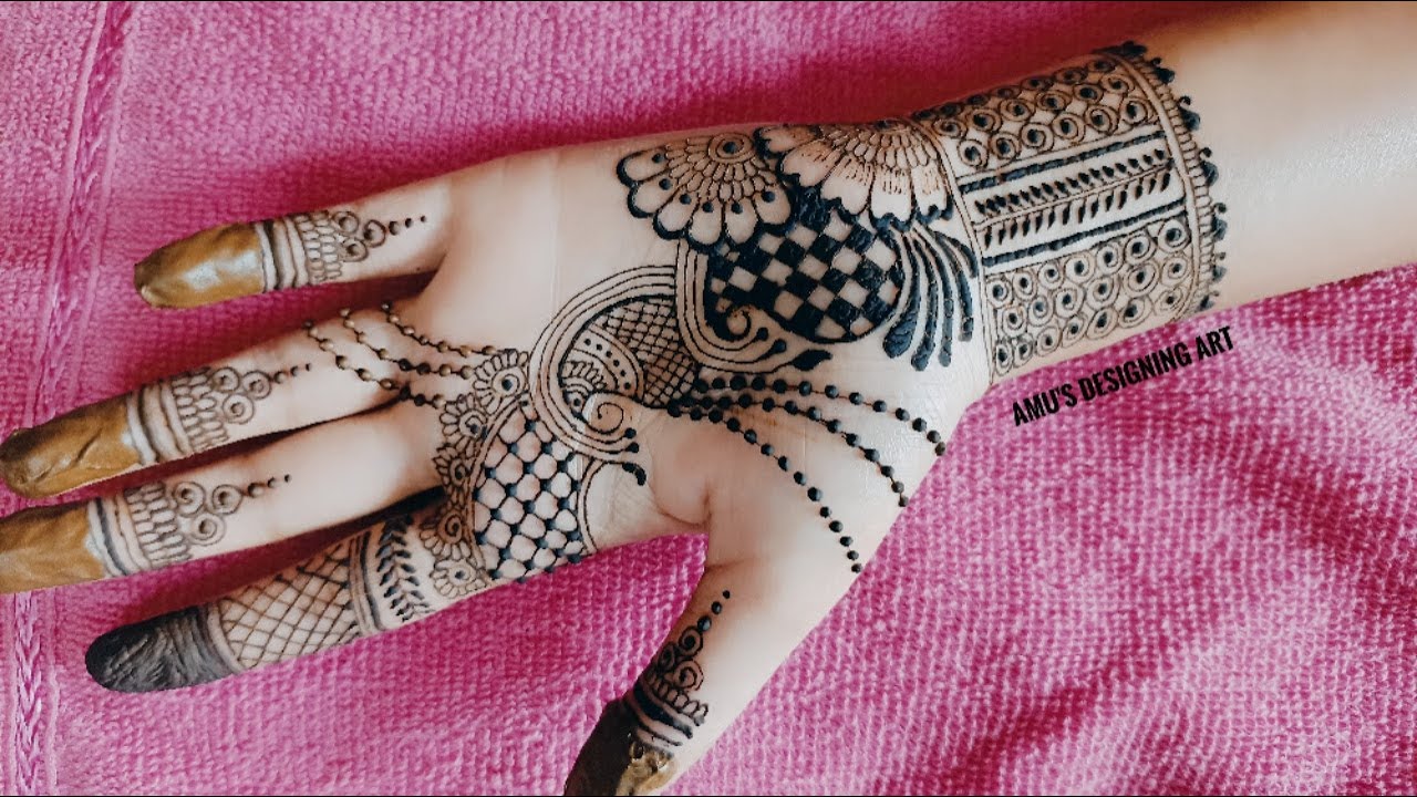 Teej Special Beautiful Mehndi Design Front hand 2025 | Mehandi Ki Design Flower | Mehndi Design
