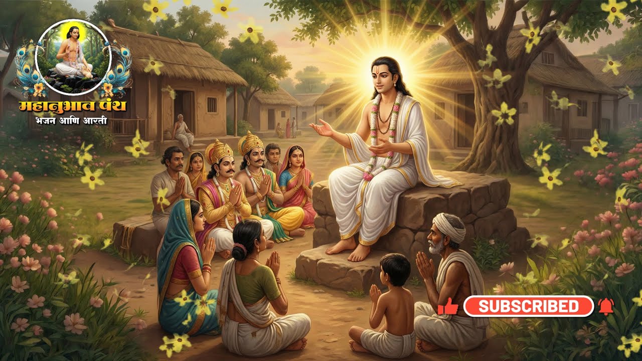 मुर्तीवर्णन - शरणागतासी वाज्रपंजरू जय जय श्री चक्रधरा  Murtivarnan - Sharanagatashi Vajrapanjaru