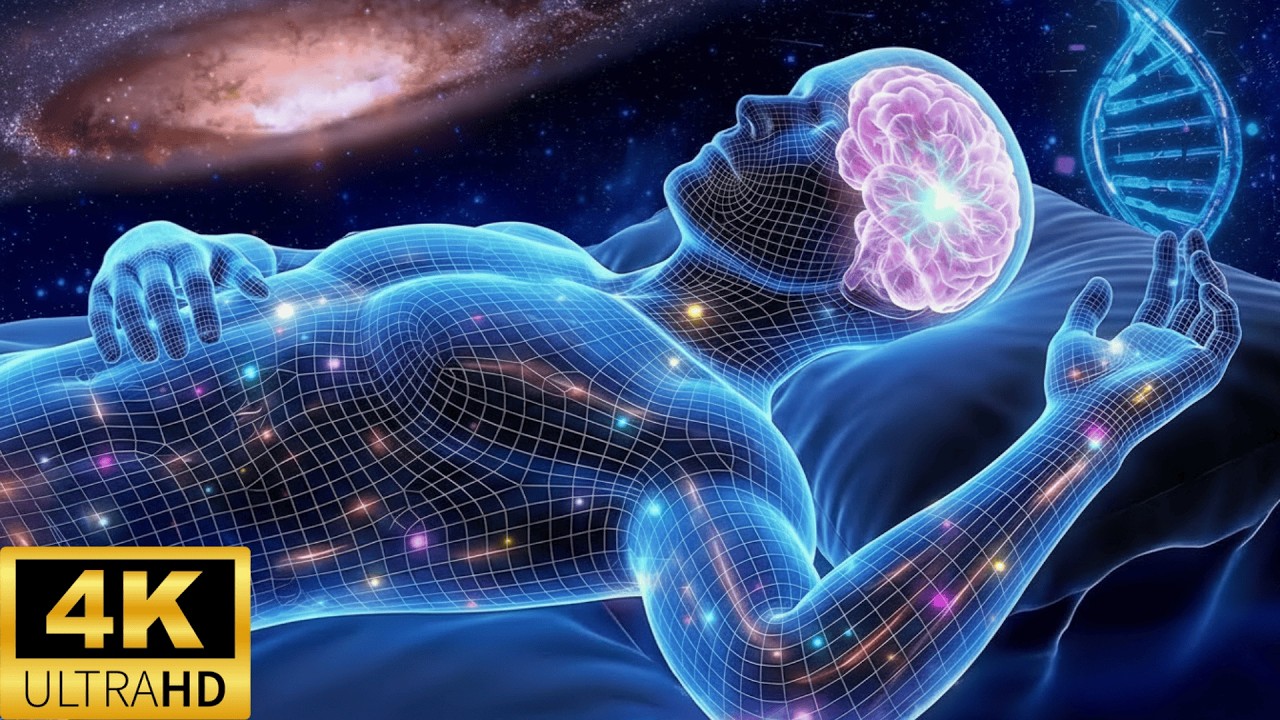 432Hz + 528Hz - Frequency Heals All Damage of Body and Soul, Melatonin Release, Eliminate Stress