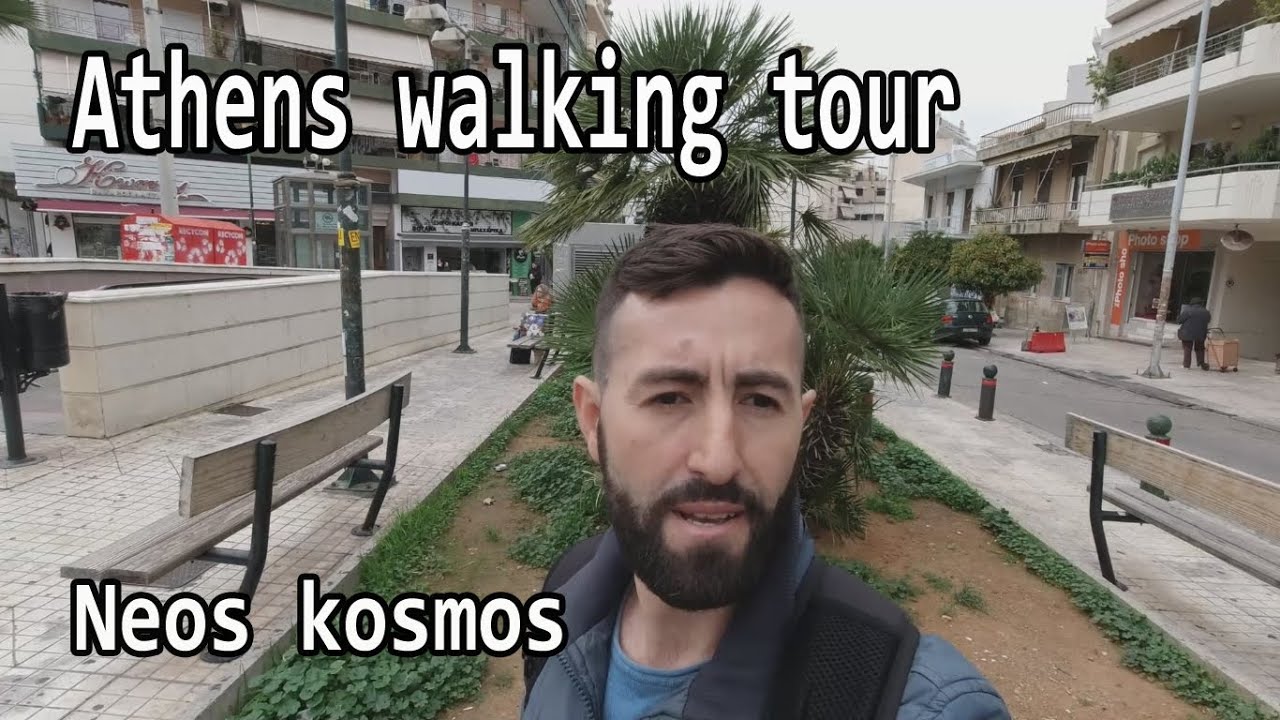 Athens, Greece Travel Vlog | Neos kosmos walking tour