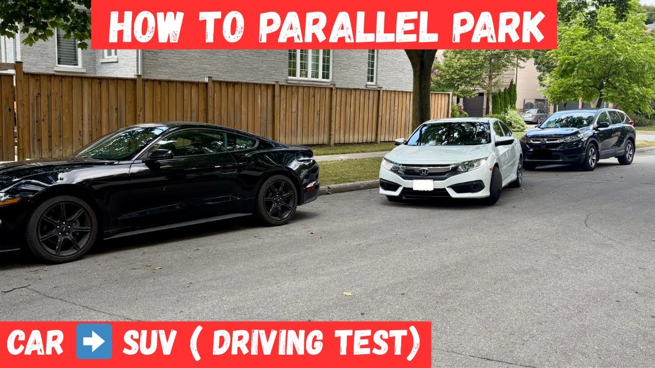 Parallel Park Like a Pro – Car & SUV (Driving Test & Everyday) ✅