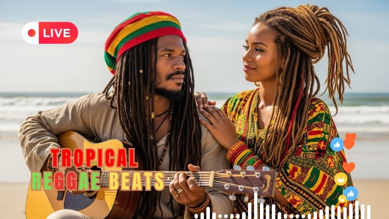 🔴 AO VIVO | Reggae Tropical Brasileiro 🌴 Som Leve para Relaxar