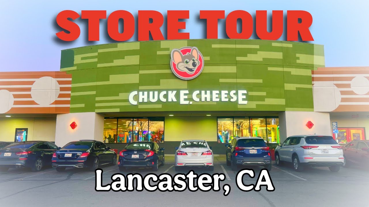 Chuck E. Cheese Lancaster, California Store Tour