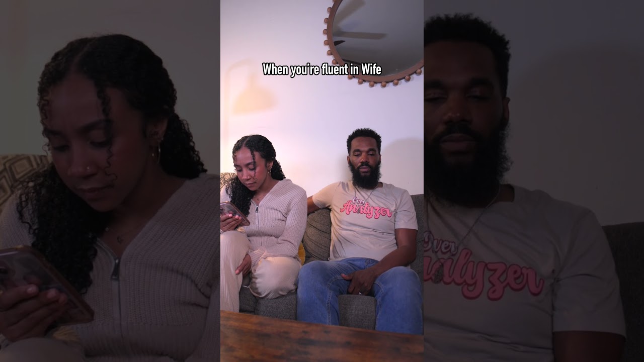 When you're fluent in Wife #comedy #theclassiiics #funny #marriage #wife #husband #couple  #couples