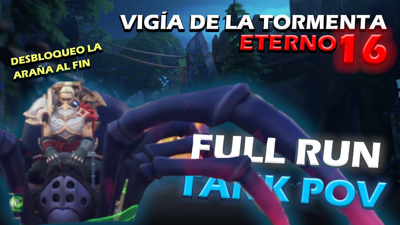 Vigía de la Tormenta 16 | Tank Pov Helena | Desbloqueo la araña