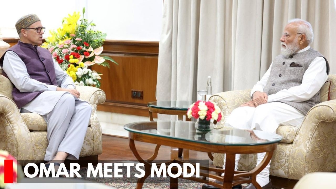 Omar Abdullah Discusses Restoration of Statehood with PM Modi