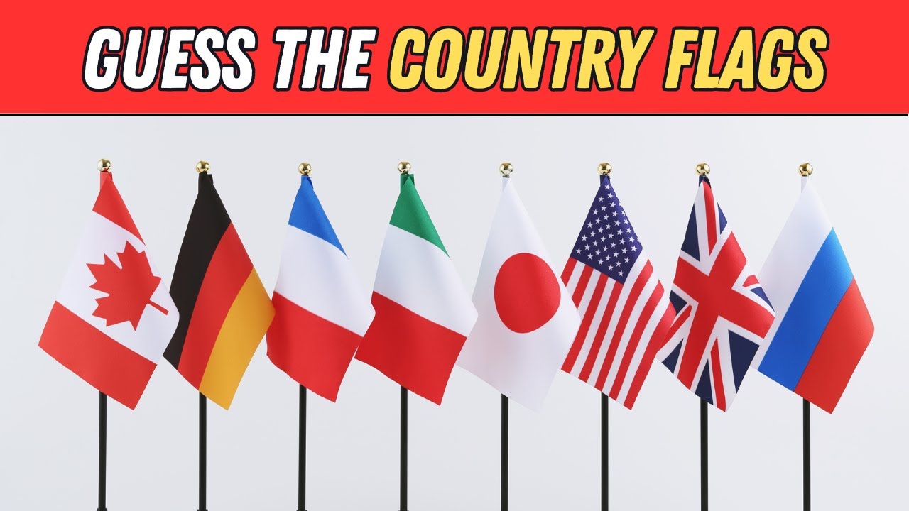 Guess the Country Flags | 3 Seconds Quiz | Guess 50 Flags for Kids