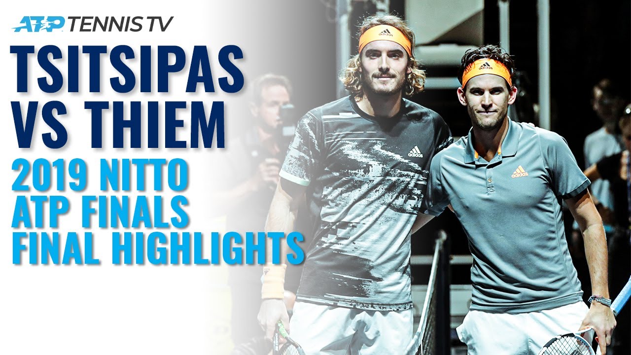 Stefanos Tsitsipas vs Dominic Thiem  | 2019 ATP Finals Final Extended Highlights
