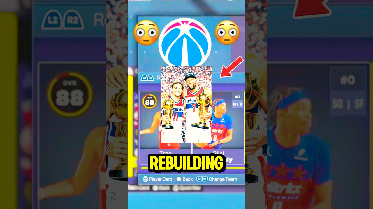 REBUILDING The WASHINGTON WIZARDS AROUND TRAE YOUNG 😳🤯.. 