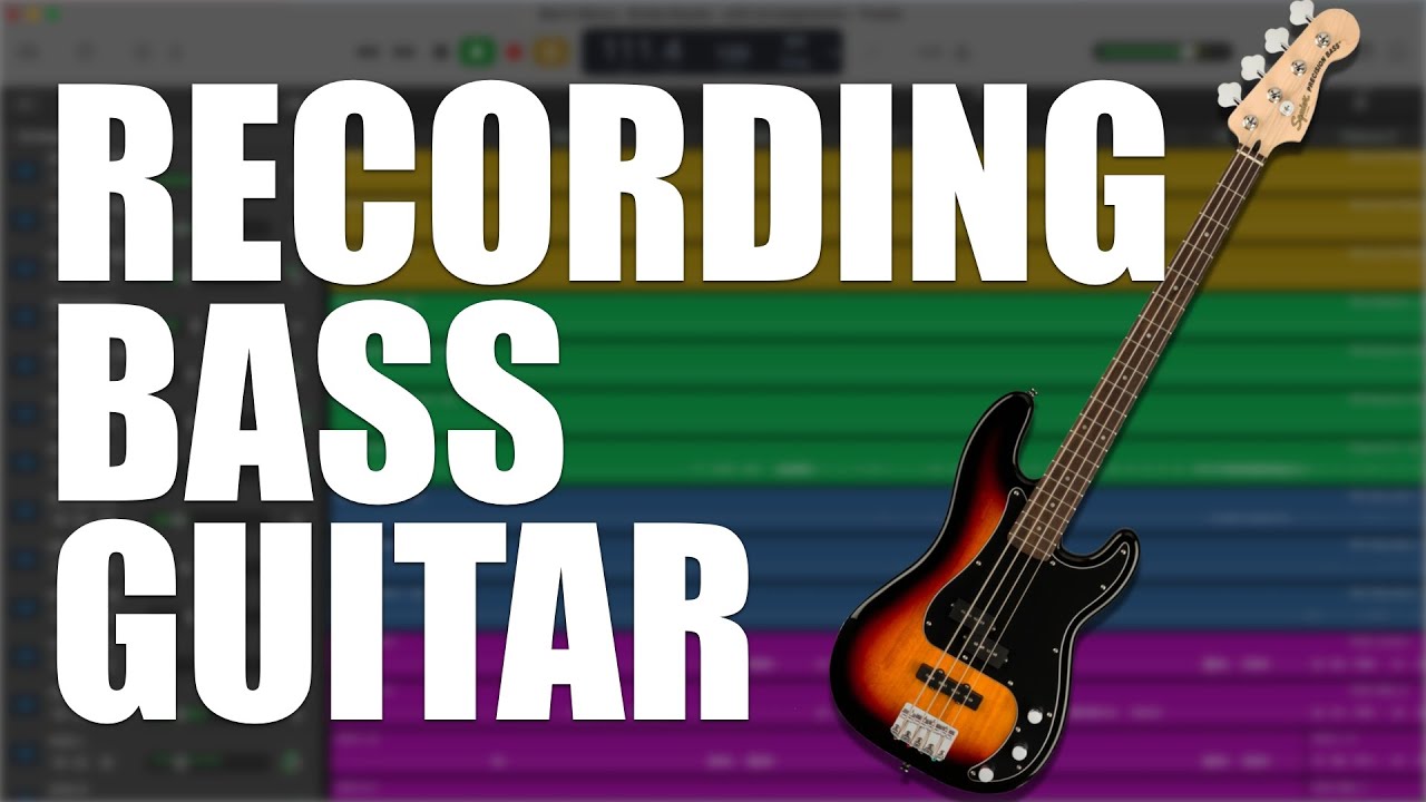 3 шага к профессиональной записи баса | Полное руководство GarageBand для начинающих (часть 15)