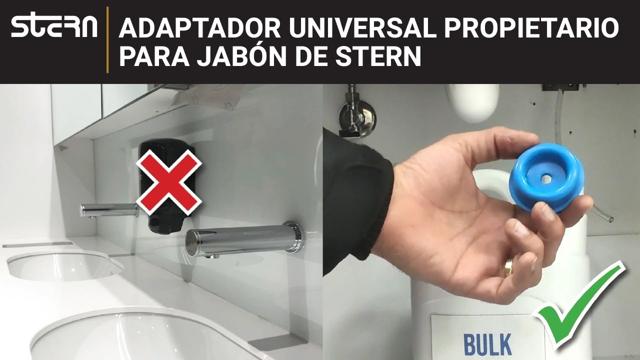 Adaptador Universal Propietario para Jabón de Stern