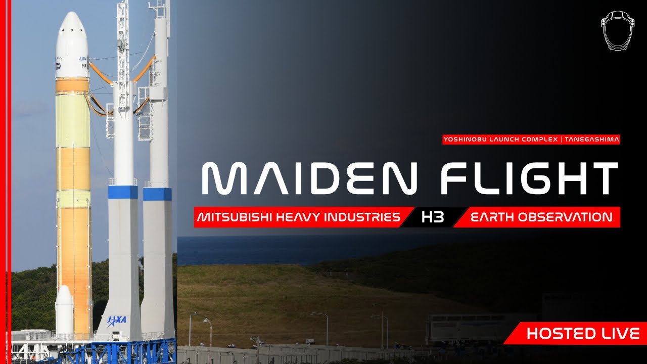 REPLAY! Japan 1st H3 Rocket Launch Failure