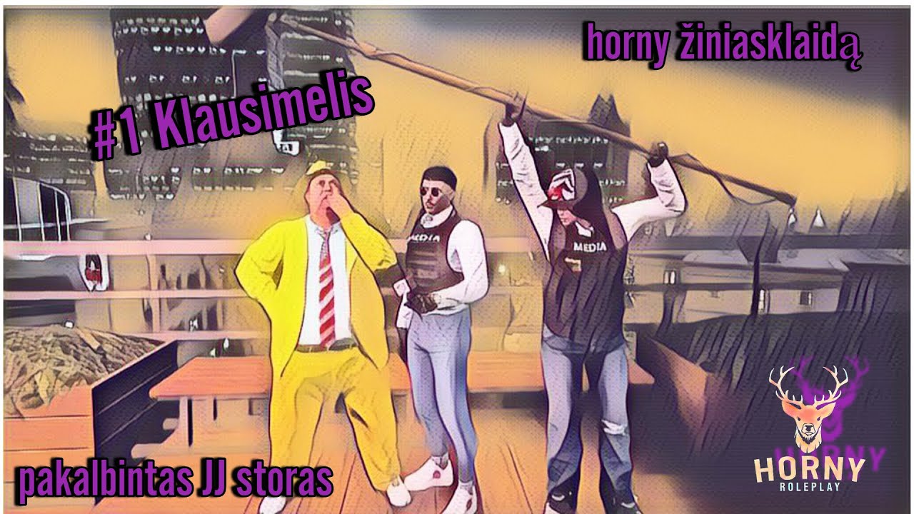🔴   1# Klausimėlis HornyRP  🔴