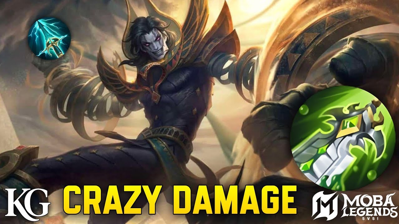 KHUFRA DAMAGE BUILD HAS INSANE DAMAGE | MOBA LEGENDS