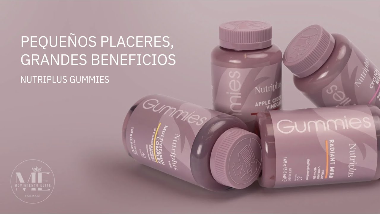 Farmasi Nutriplus Vitaminas en Gummies - Nicole Burgos