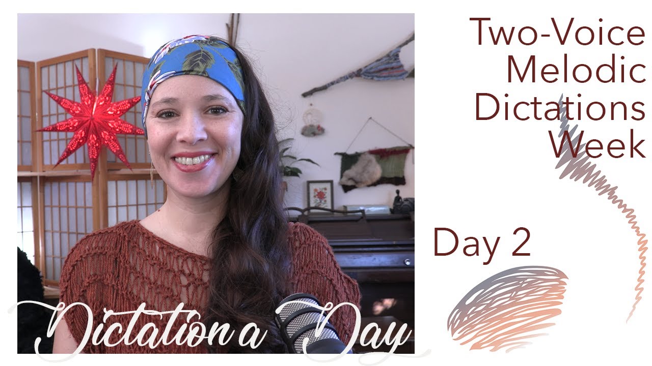 Two-Voice Melodic Dictation Practice! Day 2