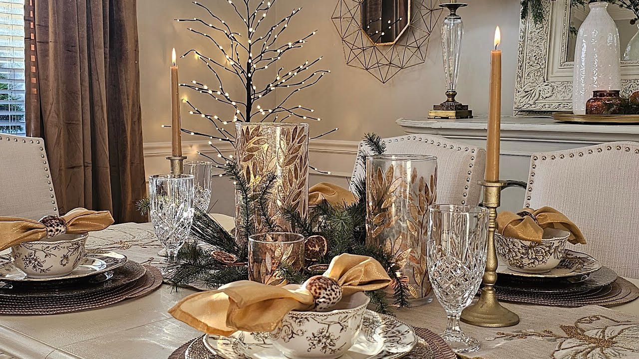 Christmas 2023 | Decorating Ideas | Dining Room Decorate With Me