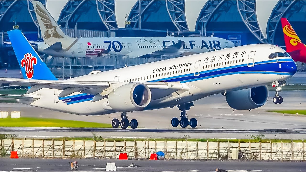 🇹🇭✈️20 Minutes GREAT BANGKOK Plane Spotting | Suvarnabhumi Airport (BKK/VTBS)