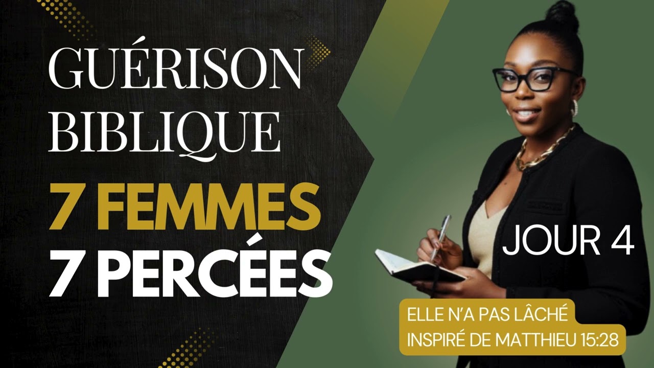 Épisode 4: Série Guérison biblique 7FEMMES- 7PERCÉES| Elle n'a pas lâché | Chelga Exilus