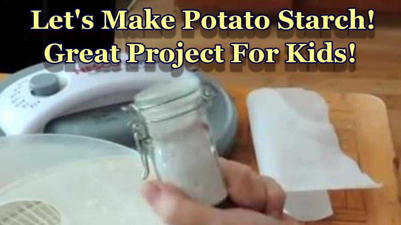 Potato Starch! Let's Make Some! Use as you would Cornstarch!