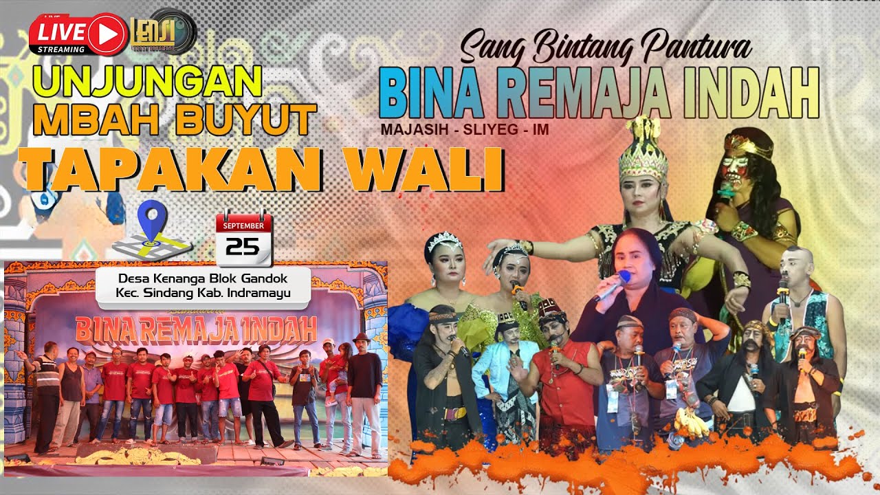 🔴 [LIVE] SIANG SANDIWARA BINA REMAJA INDAH BRI #unjungan BUYUT TAPAKAN WALI #DESAKENANGA