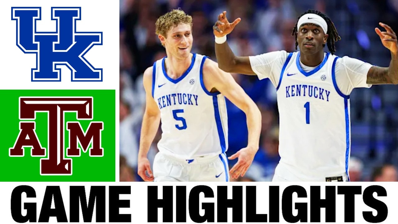 Kentucky vs Texas A&M Highlights | Men's Basketball | College Basketball 2026