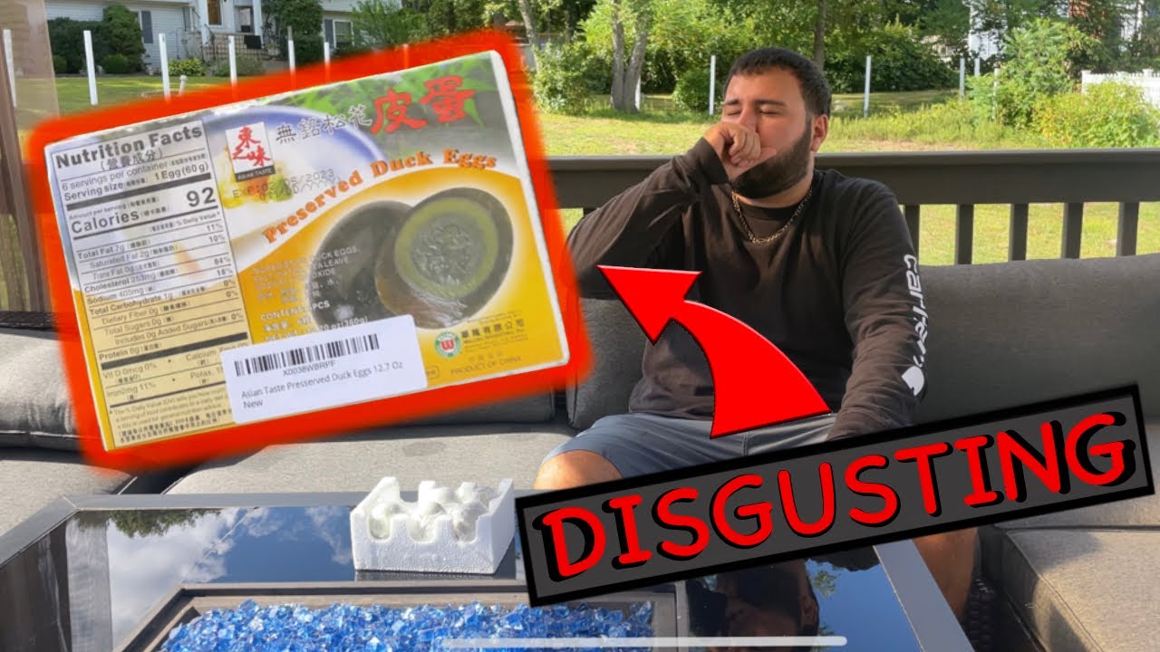 1,000 Year Old Egg Challenge (HORRIBLE)
