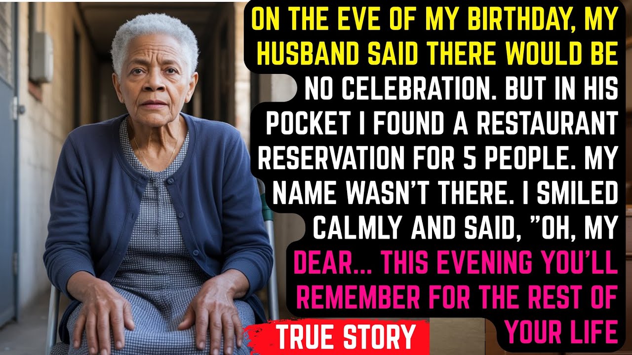 He Said No Birthday… Then I Found His Reservation for 5 Women. My Name Was Missing. So I Smiled