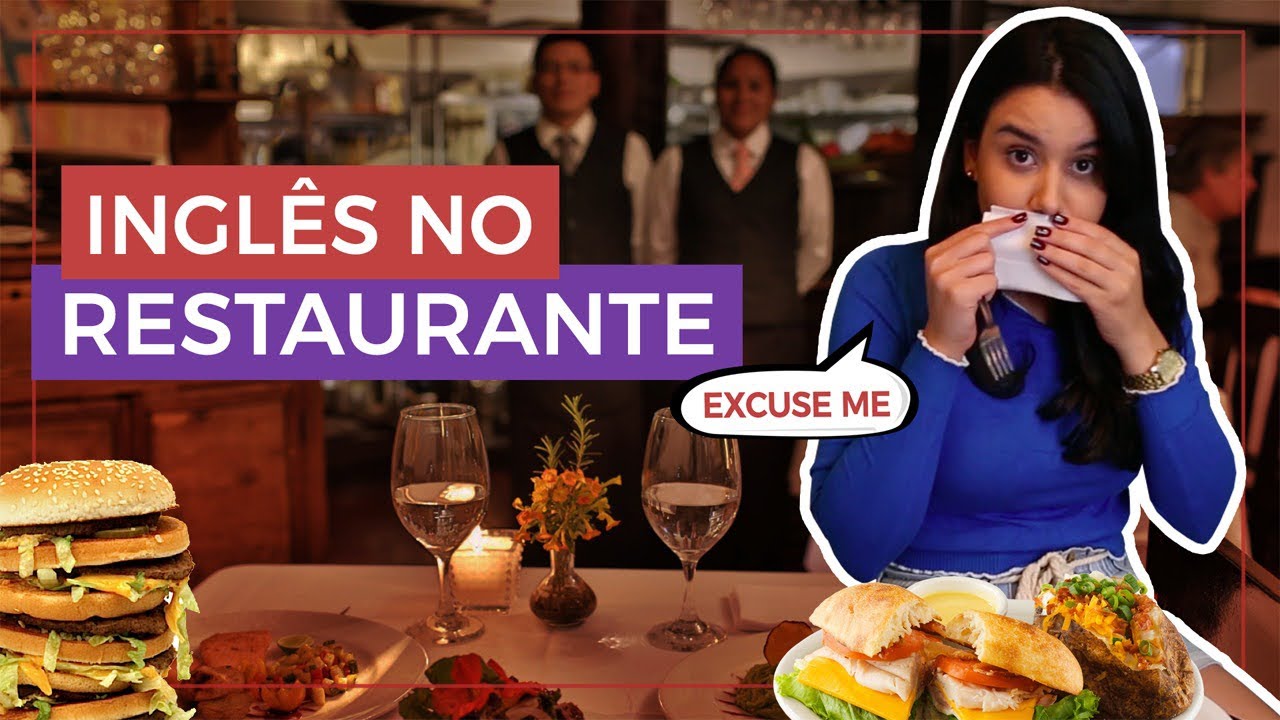 O QUE DIZER NO RESTAURANTE EM INGLÊS