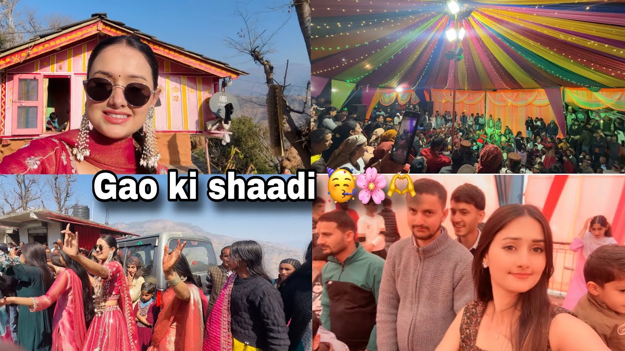 Gao ki shaadi vlog🌸🫶❤️