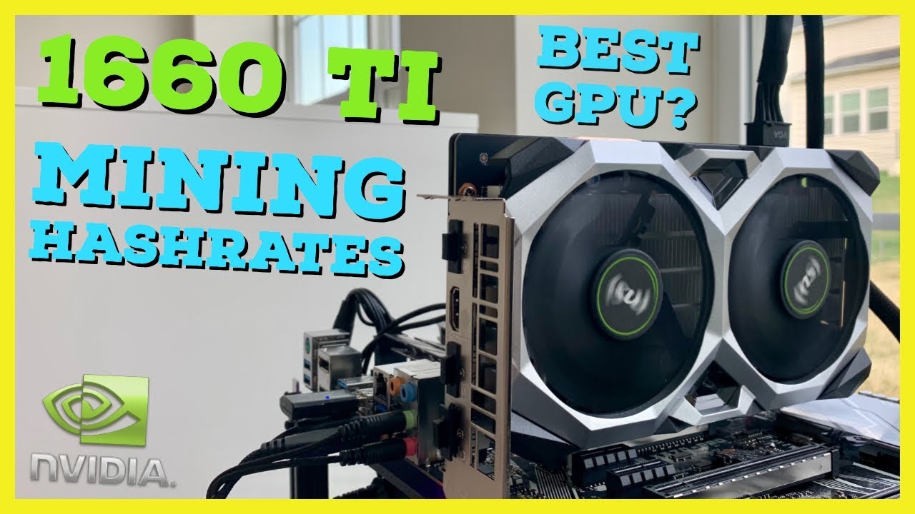 1660 TI Mining Hashrate Benchmark & Review | BEST Efficiency GPU for Mining | Overclocks | Miners