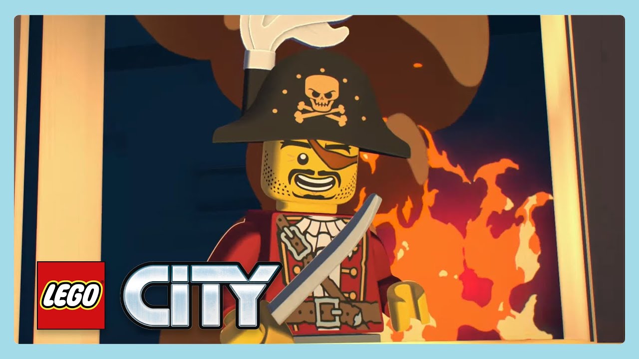 Pirate Fire | LEGO City Adventures | Wildbrain Little Jobs