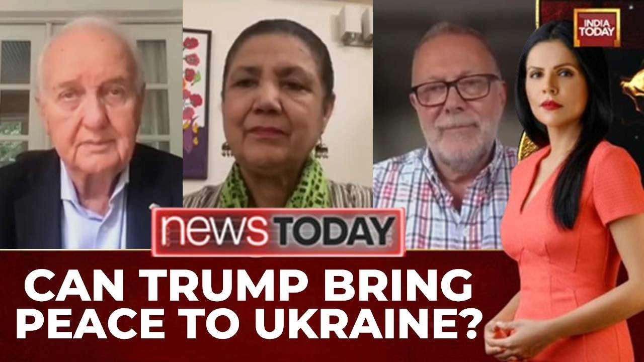 NewsToday Debate: Trump's Ukraine Peace Push: Putin's Edge, Europe's Role, India's Stance