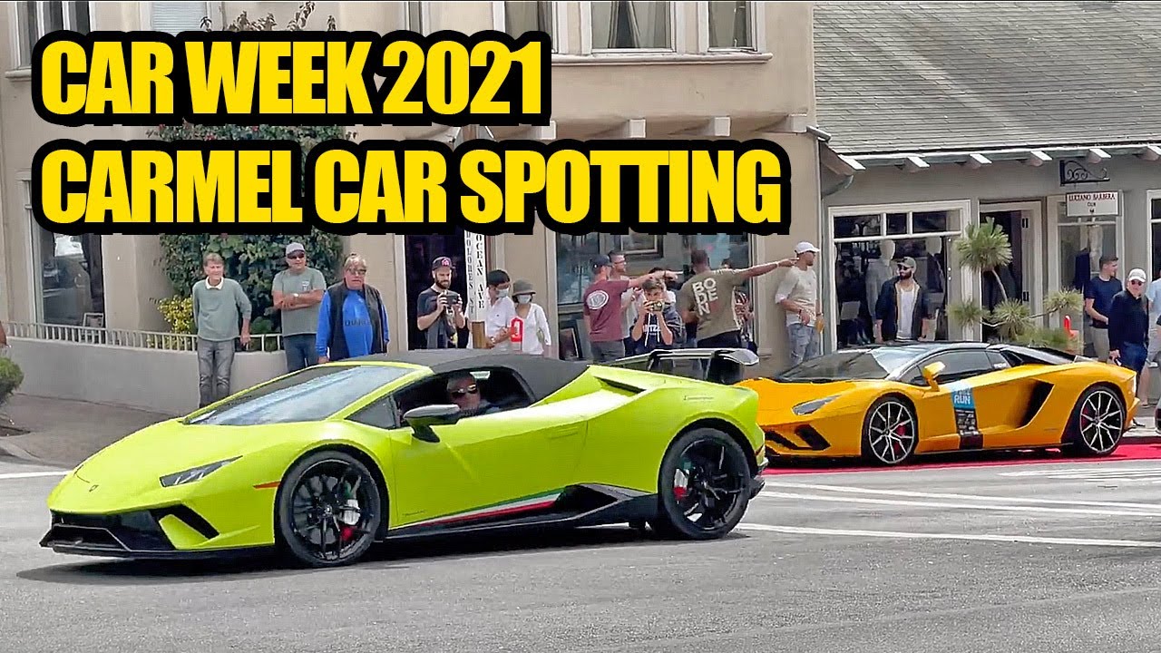 Car Week 2021 Carmel Car Spotting