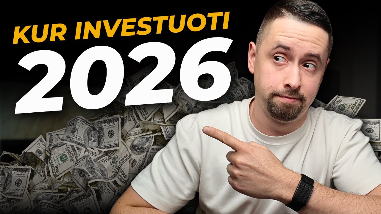 Pasyvios pajamos be darbo - geriausias ETF pasirinkimas 2026 metams