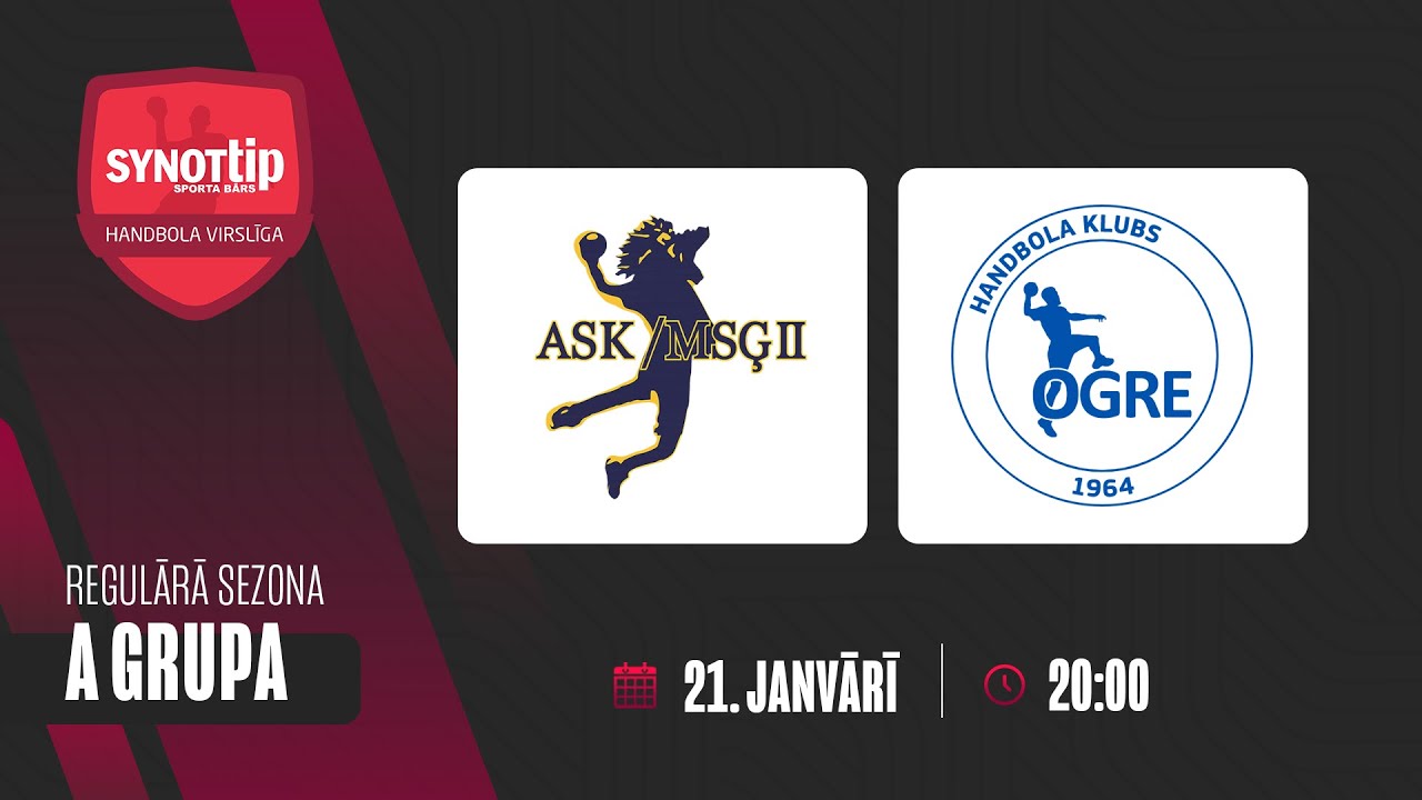 ASK/MSĢ II 🆚 HK Ogre | SynotTip vīriešu Virslīga | Latvijas čempionāts 25/26